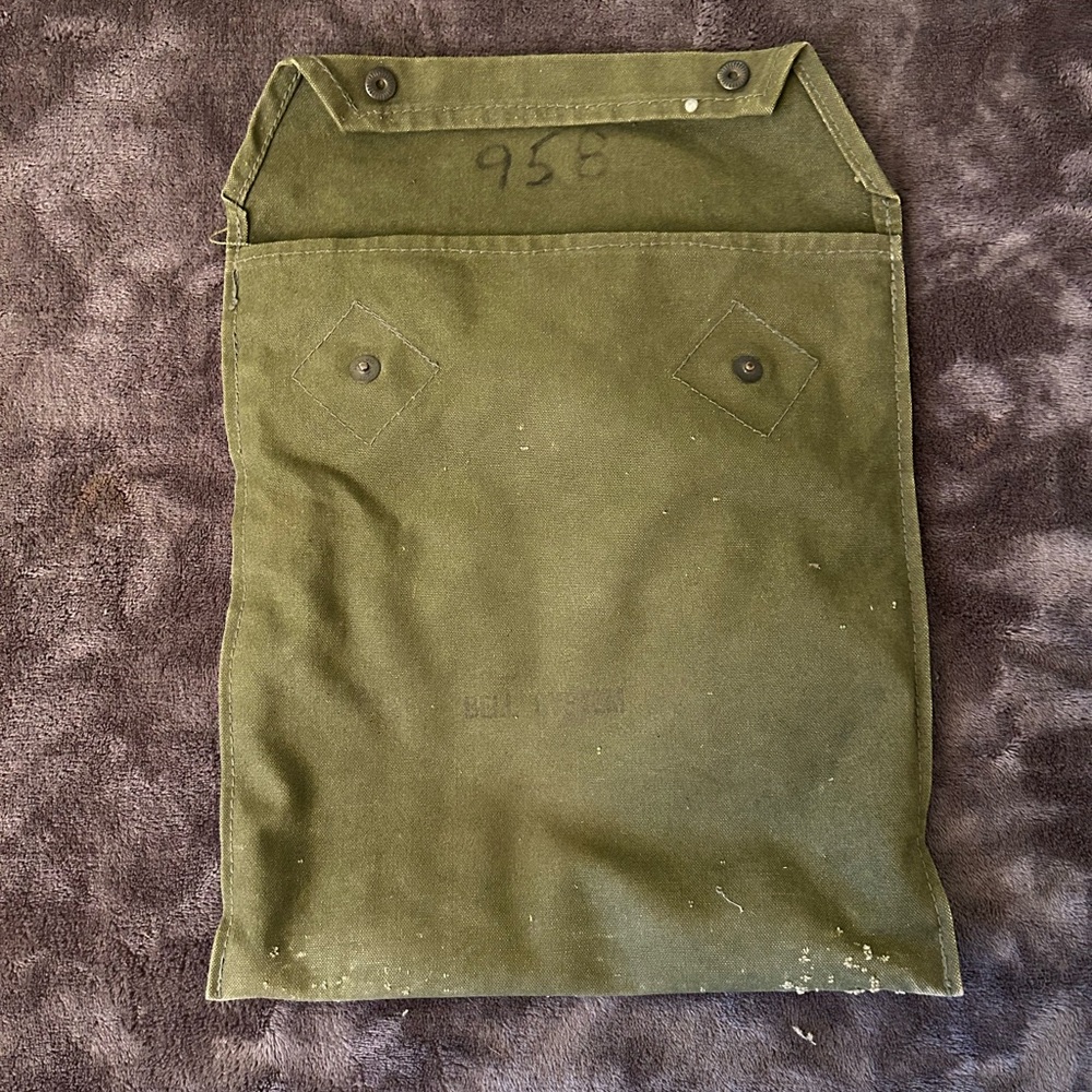 Vintage Military Style Pouch Set Bell System Lineman’s Gear